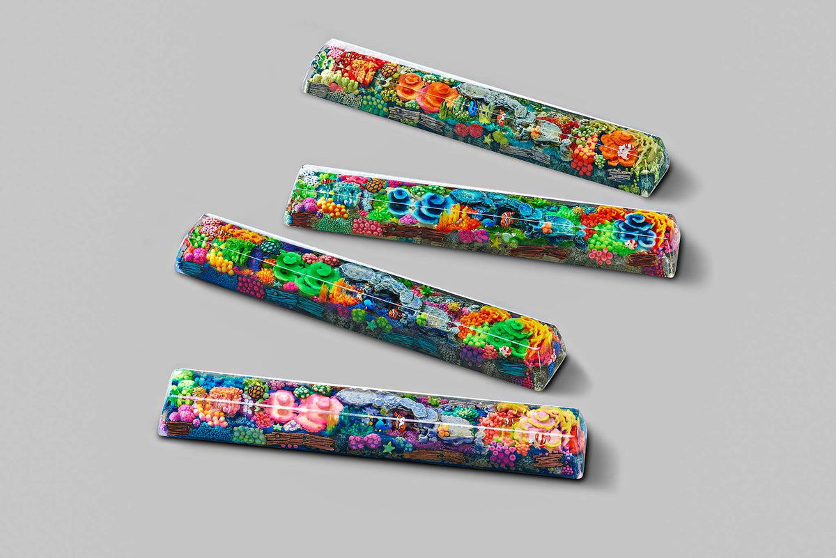 [GB] Coral Oases artisan keycaps