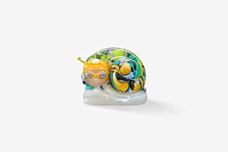 [GB] Cyborg snail artisan keycaps