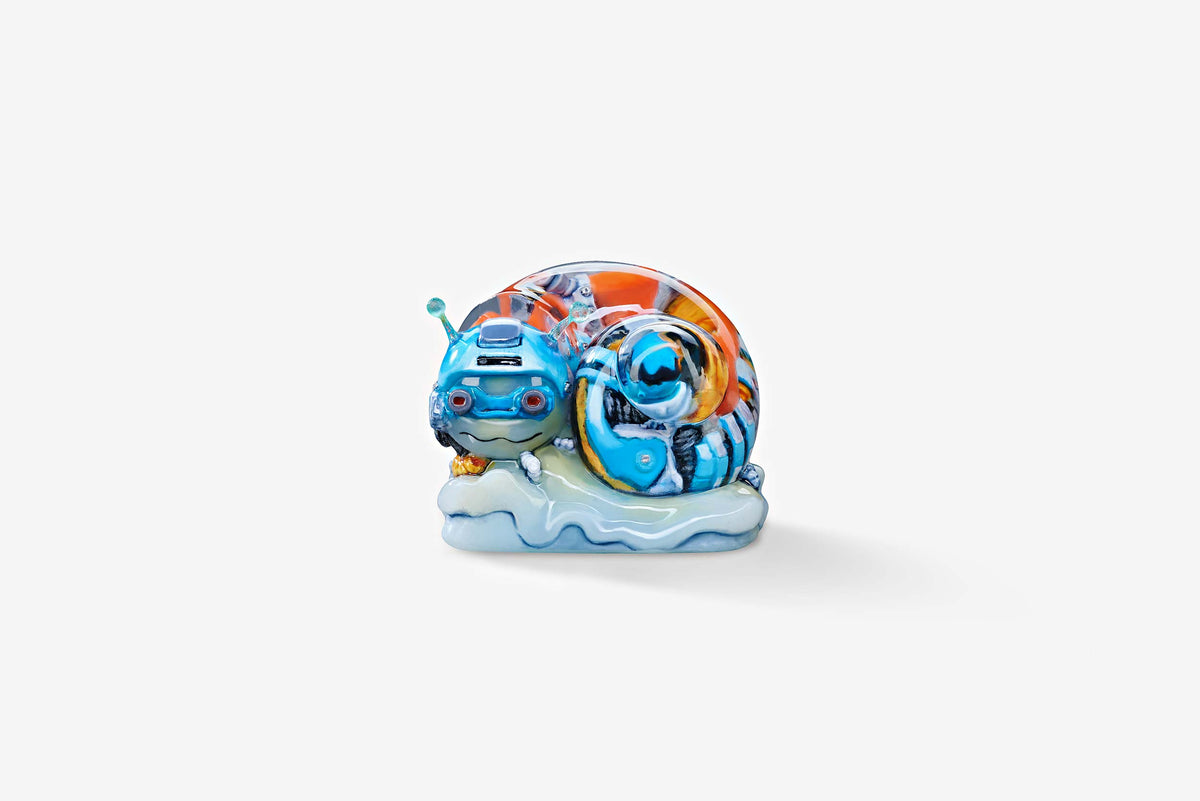 [GB] Cyborg snail artisan keycaps