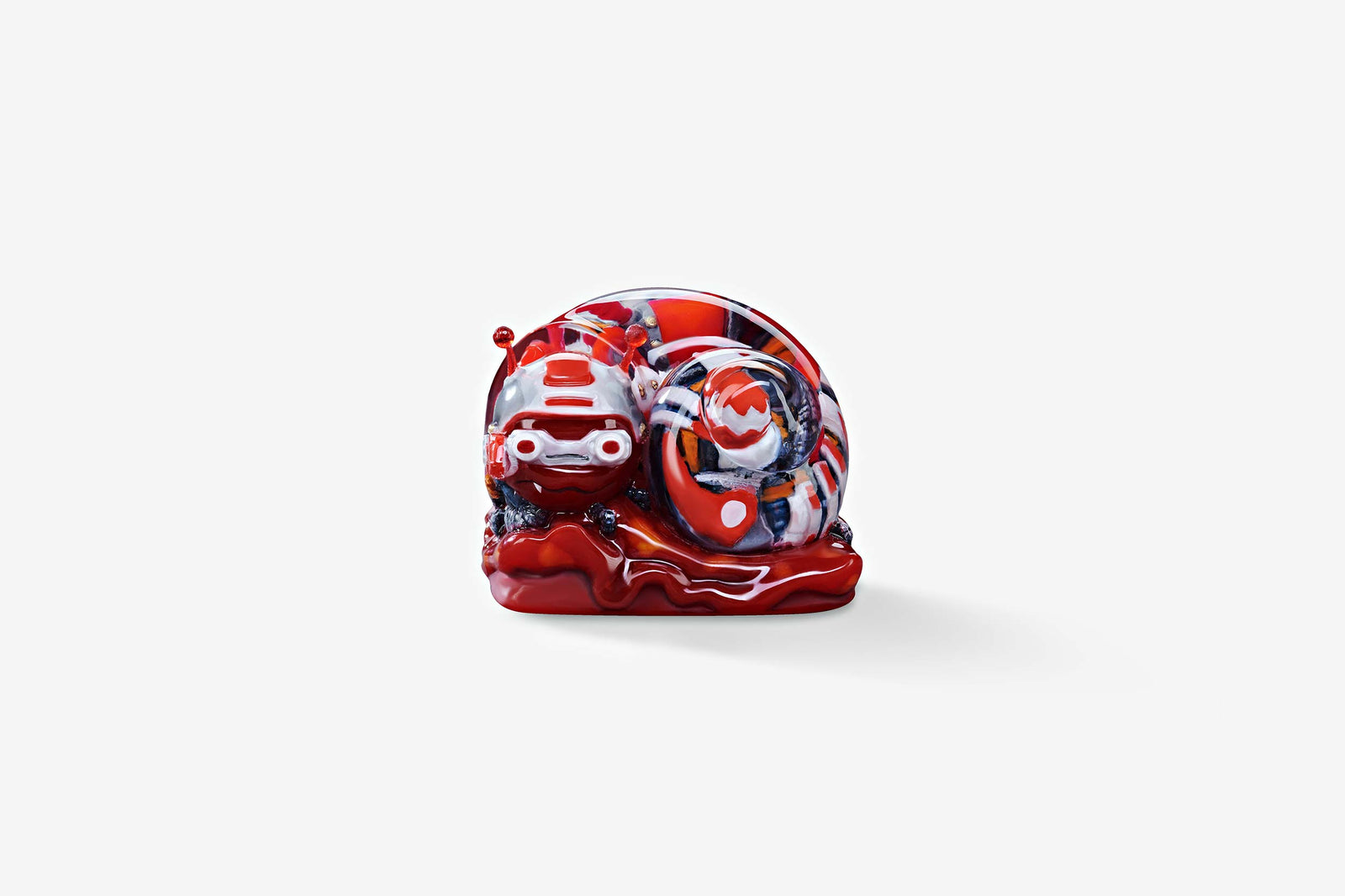 [GB] Cyborg snail artisan keycaps
