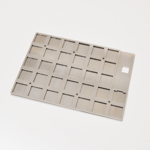 Helix stainless steel plate