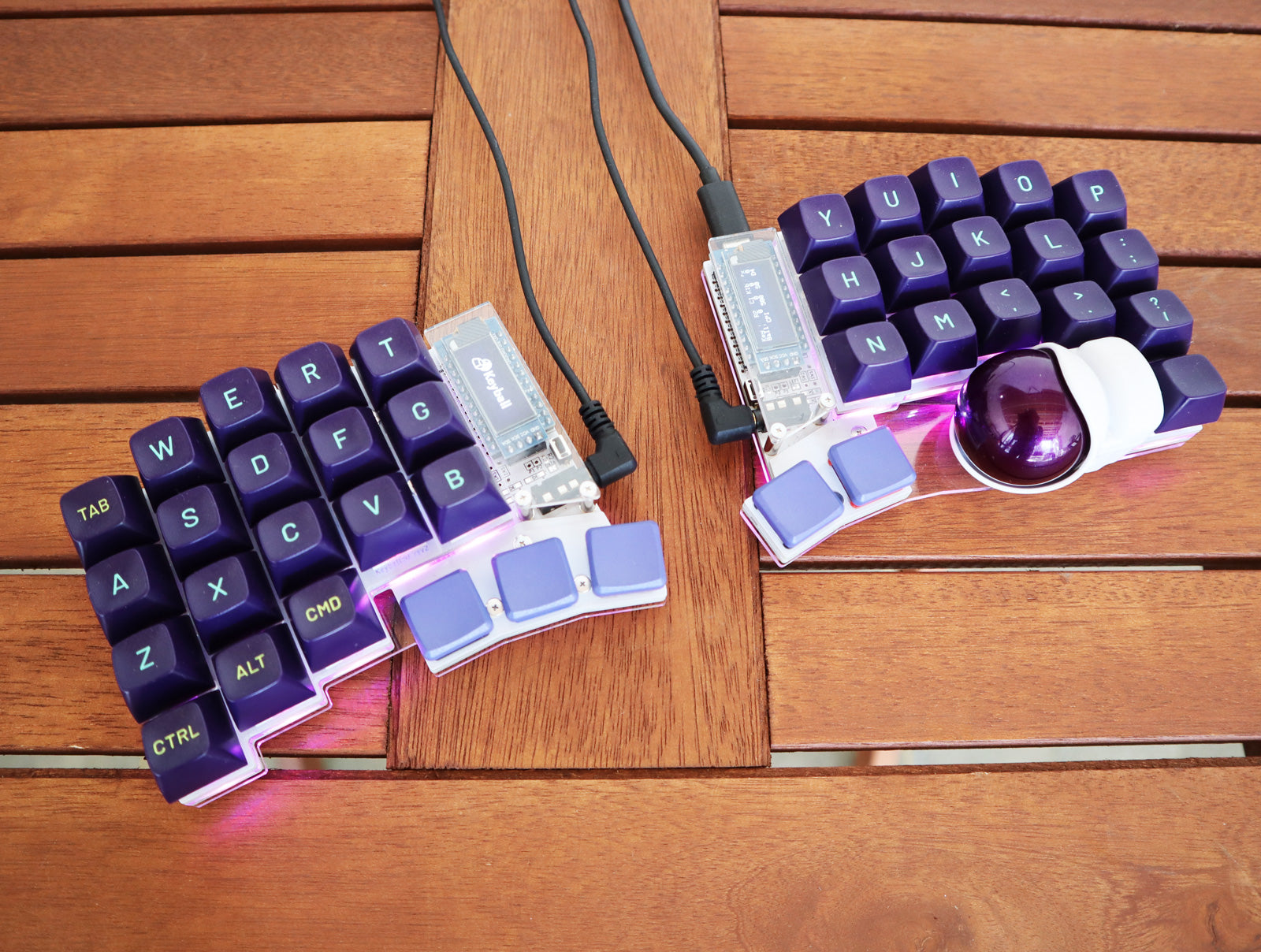 【動作確認済】KeyBall39 ケーブル付 委託】Keyball39