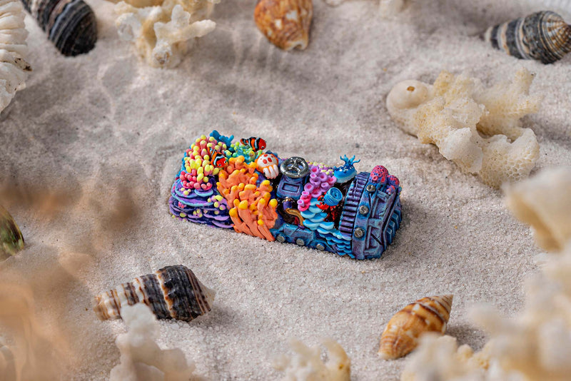 [GB] The Immense Ocean series - Coral Odyssey artisan keycaps