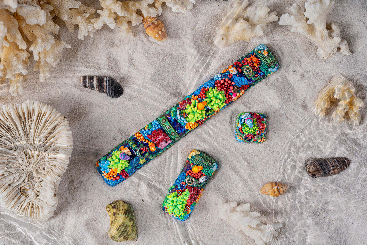 [GB] The Immense Ocean series - Coral Odyssey artisan keycaps