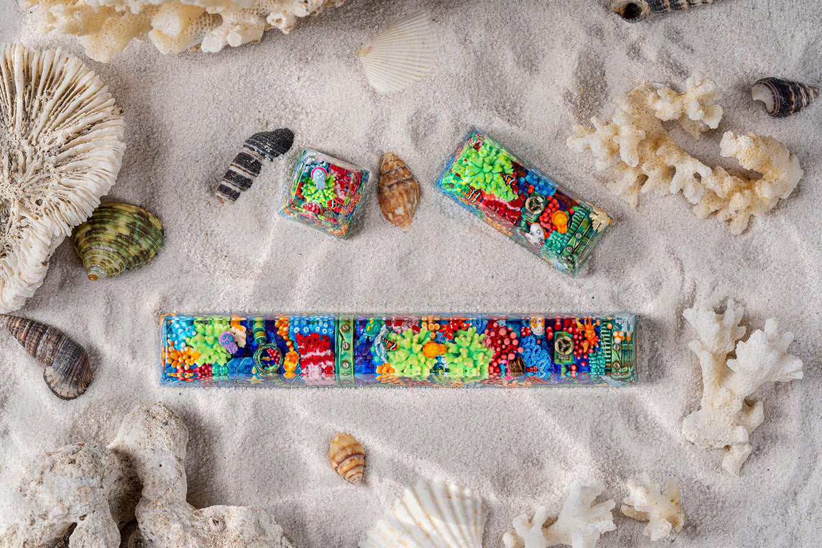 [GB] The Immense Ocean series - Coral Odyssey artisan keycaps