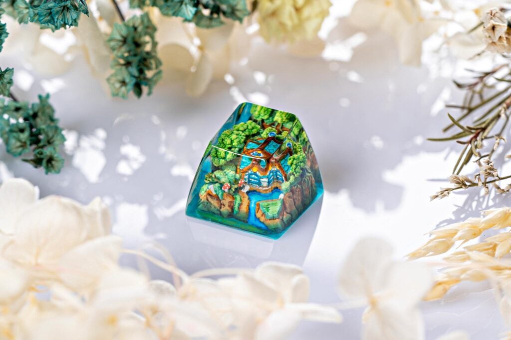 [GB] Timber Haven artisan keycaps