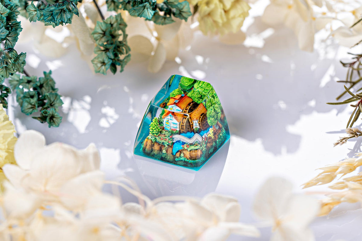 [GB] Timber Haven artisan keycaps