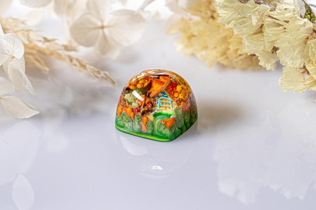 [GB] Timber Haven artisan keycaps