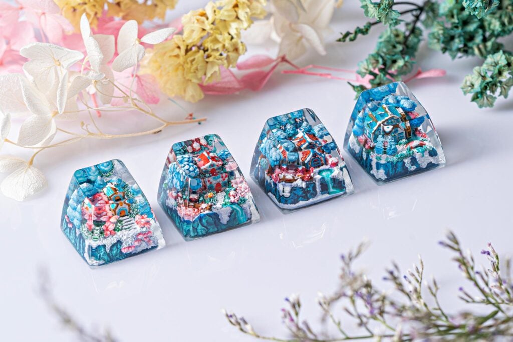 [GB] Timber Haven artisan keycaps