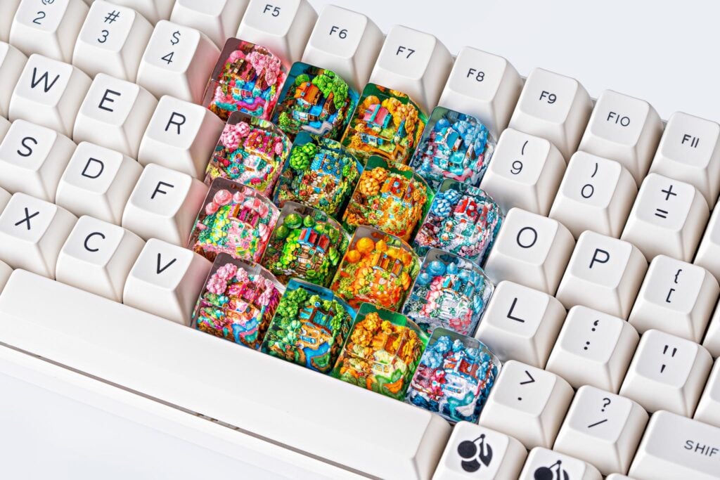 [GB] Timber Haven artisan keycaps