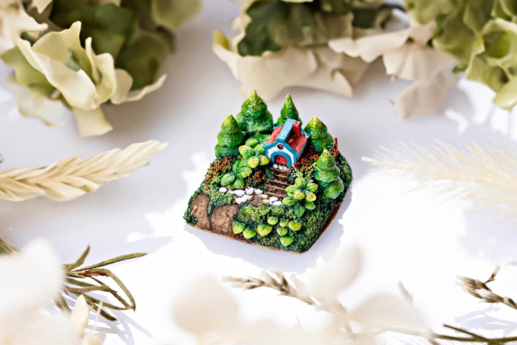 [GB] Timber Haven artisan keycaps