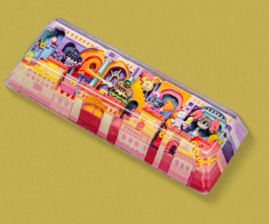 [GB] 8-Bit Series – Gaismas Kingdom Artisan Keycaps