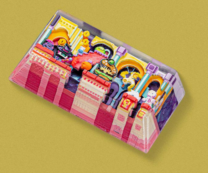 [GB] 8-Bit Series – Gaismas Kingdom Artisan Keycaps