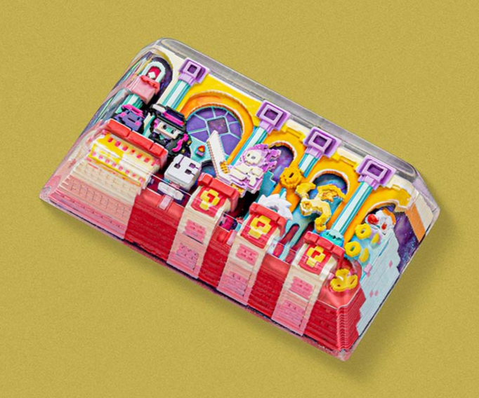 [GB] 8-Bit Series – Gaismas Kingdom Artisan Keycaps