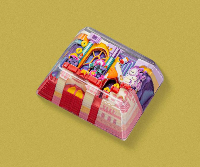 [GB] 8-Bit Series – Gaismas Kingdom Artisan Keycaps