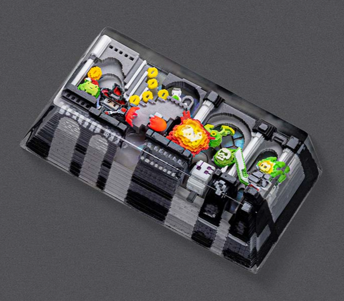 [GB] 8-Bit Series – Gaismas Kingdom Artisan Keycaps