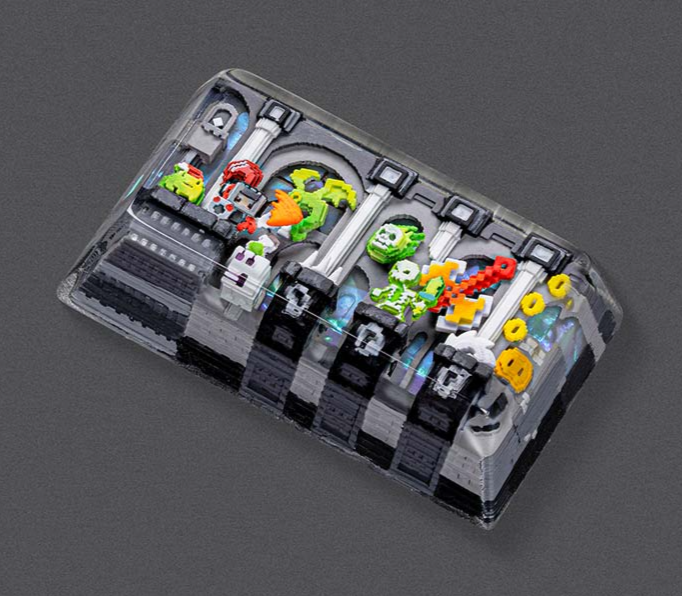 [GB] 8-Bit Series – Gaismas Kingdom Artisan Keycaps
