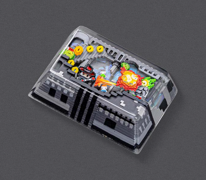 [GB] 8-Bit Series – Gaismas Kingdom Artisan Keycaps