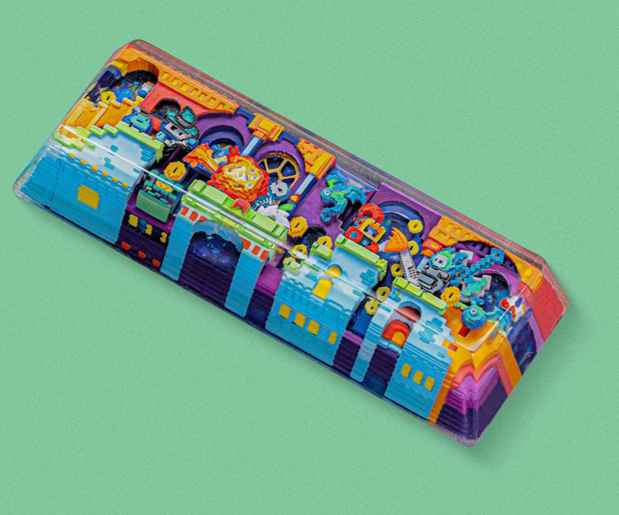 [GB] 8-Bit Series – Gaismas Kingdom Artisan Keycaps