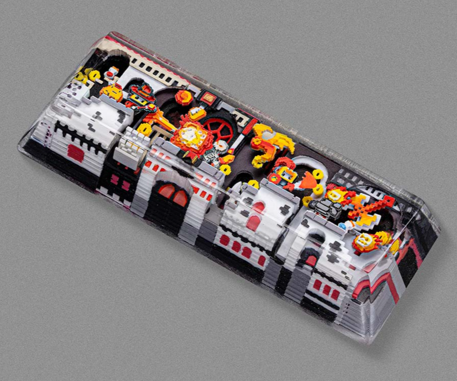 [GB] 8-Bit Series – Gaismas Kingdom Artisan Keycaps