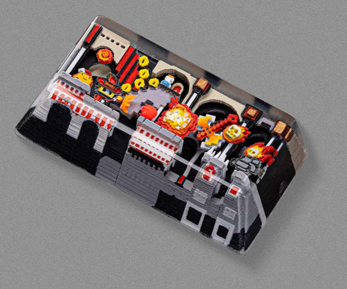 [GB] 8-Bit Series – Gaismas Kingdom Artisan Keycaps
