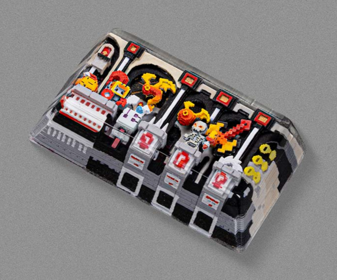 [GB] 8-Bit Series – Gaismas Kingdom Artisan Keycaps