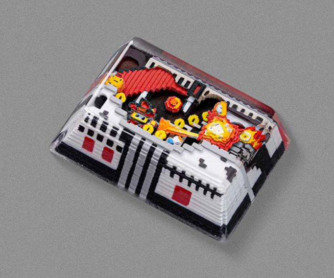 [GB] 8-Bit Series – Gaismas Kingdom Artisan Keycaps