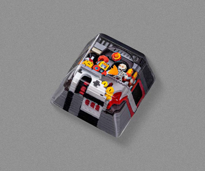 [GB] 8-Bit Series – Gaismas Kingdom Artisan Keycaps