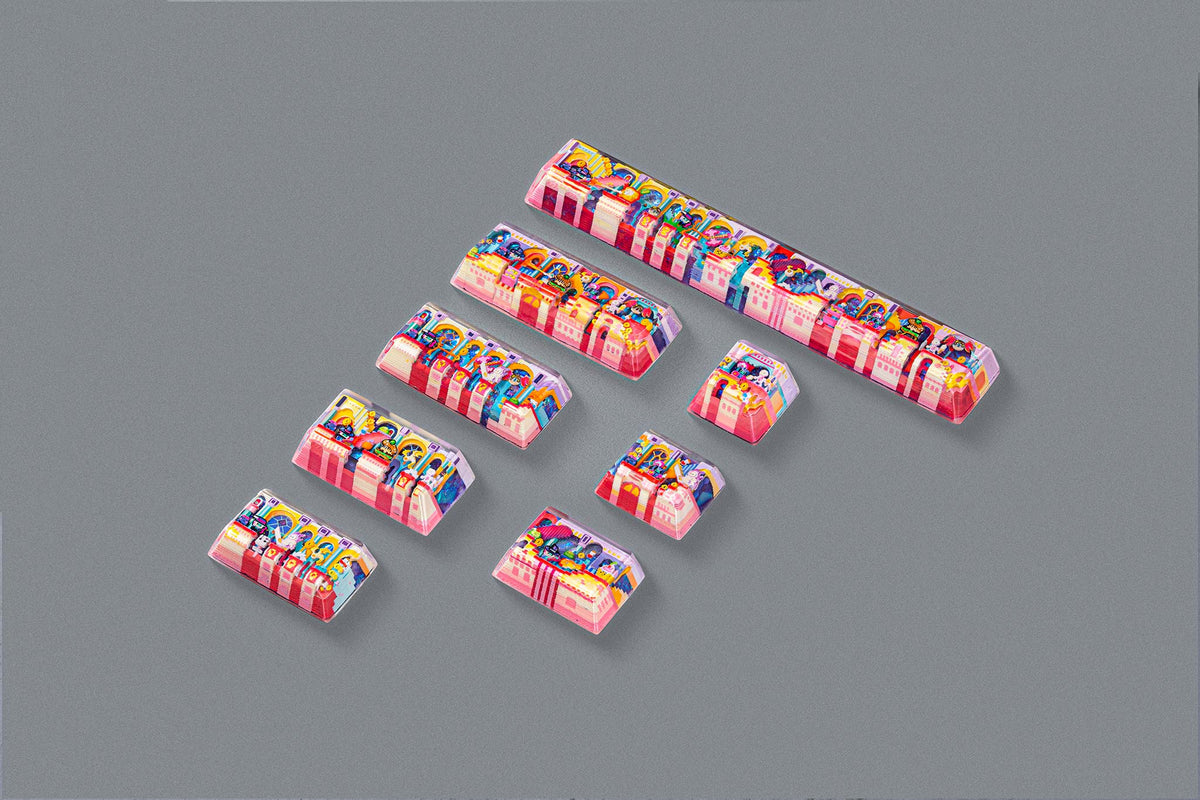 [GB] 8-Bit Series – Gaismas Kingdom Artisan Keycaps