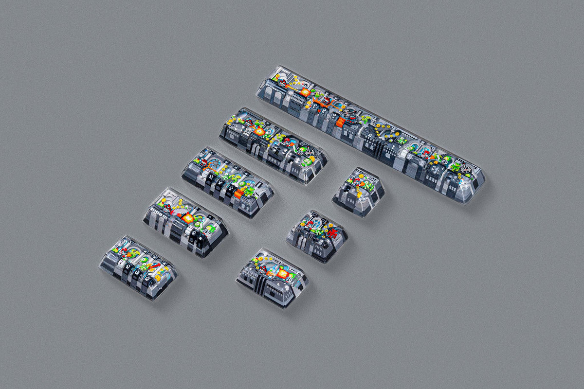 [GB] 8-Bit Series – Gaismas Kingdom Artisan Keycaps
