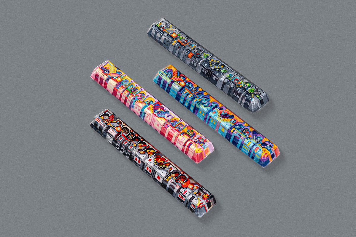 [GB] 8-Bit Series – Gaismas Kingdom Artisan Keycaps