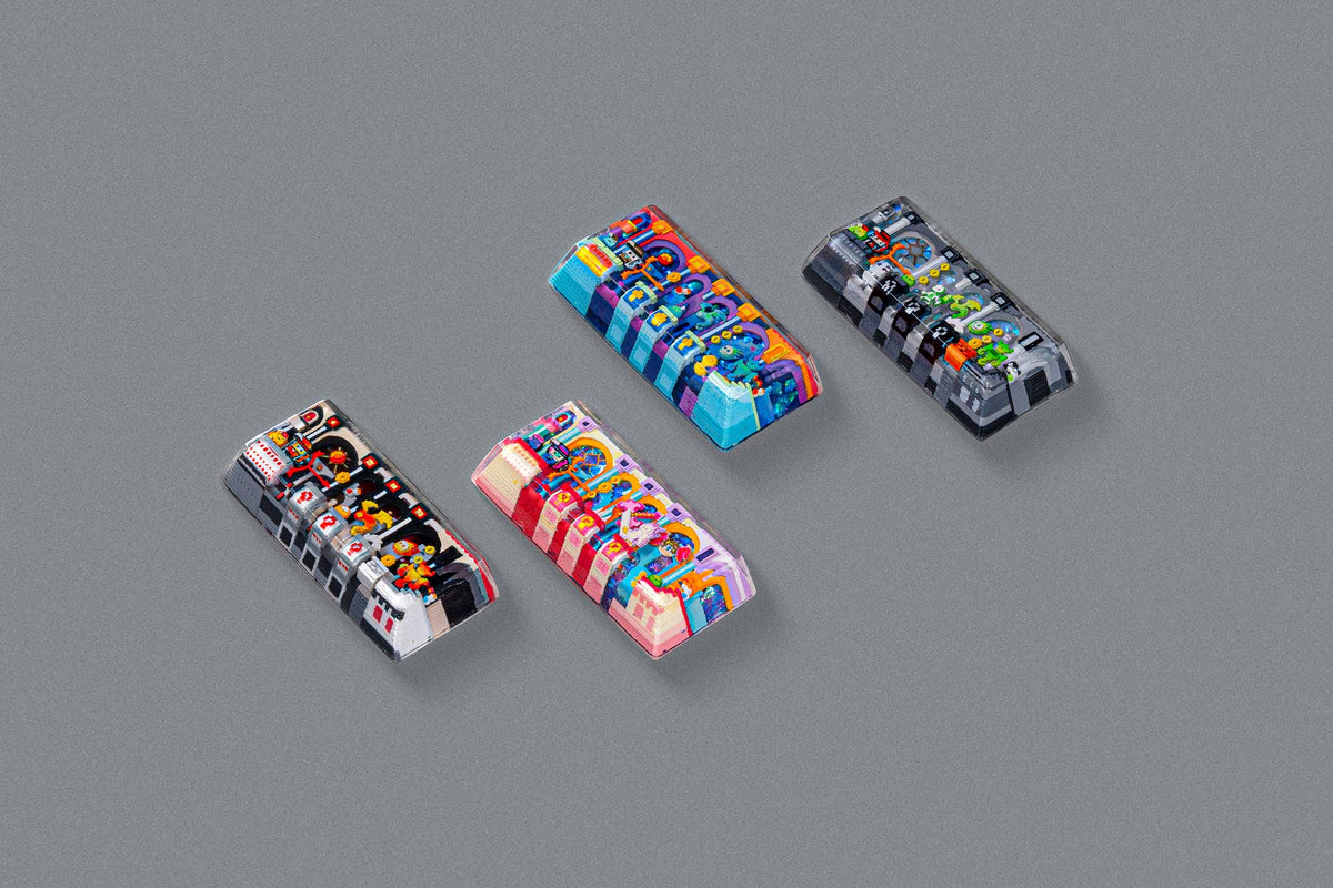 [GB] 8-Bit Series – Gaismas Kingdom Artisan Keycaps