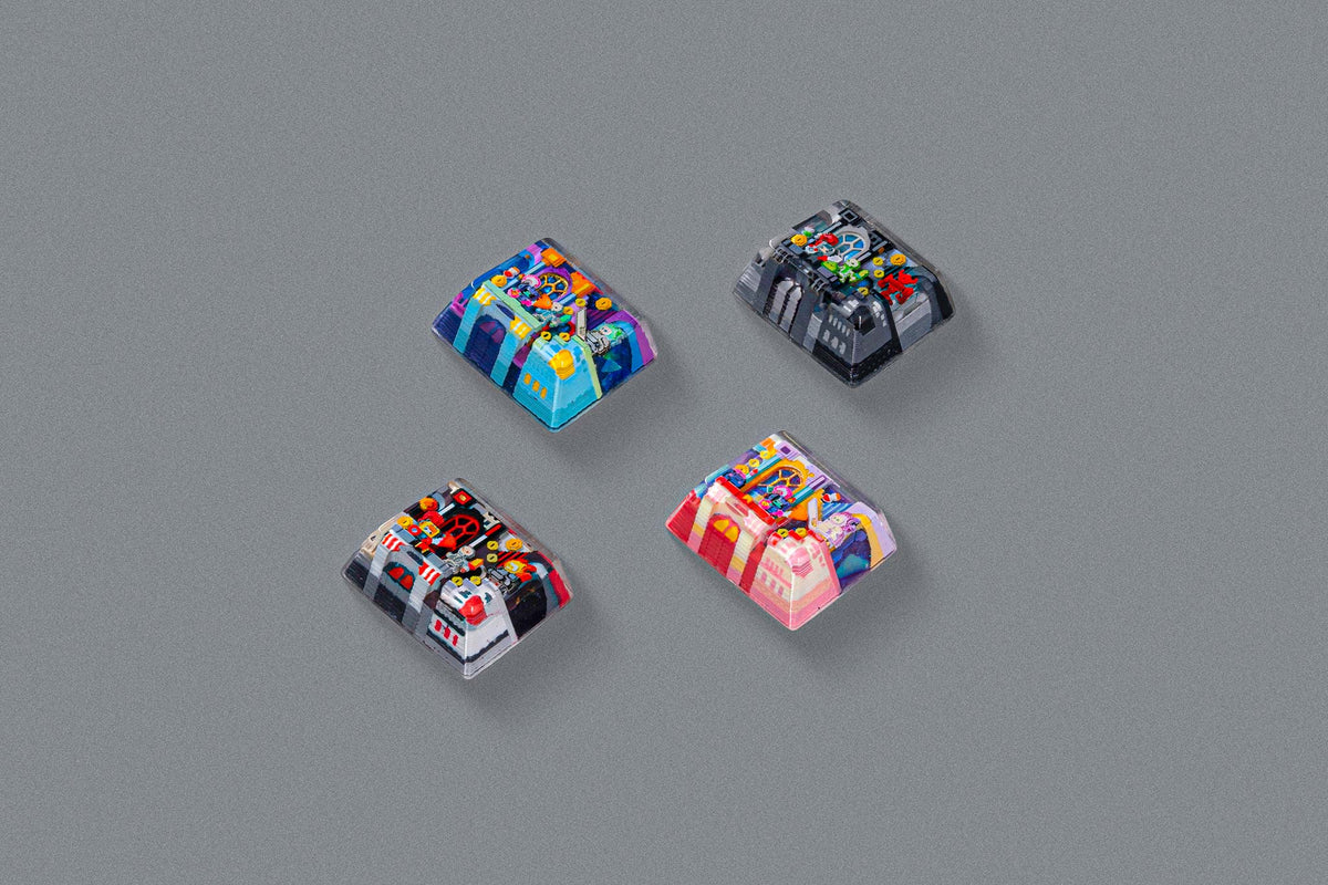 [GB] 8-Bit Series – Gaismas Kingdom Artisan Keycaps