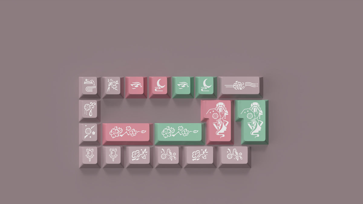 [GB] MOMOKA Hua-Rung Cherry Profile Keycaps