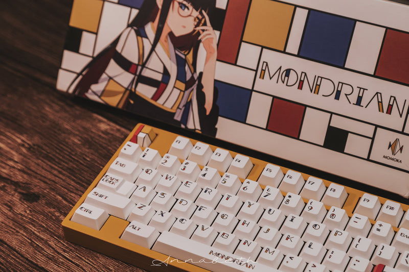 [Extra] MOMOKA Mondrian Keycap Set