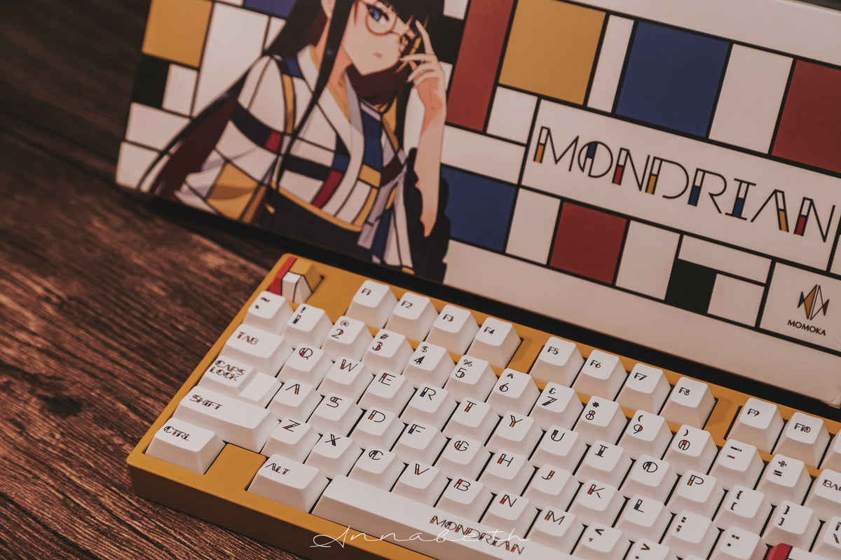 [GB] MOMOKA Mondrian Keycap Set