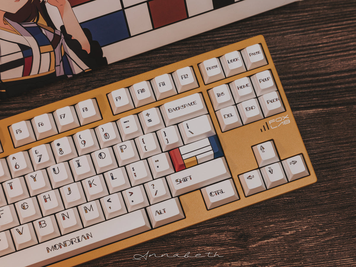 [GB] MOMOKA Mondrian Keycap Set