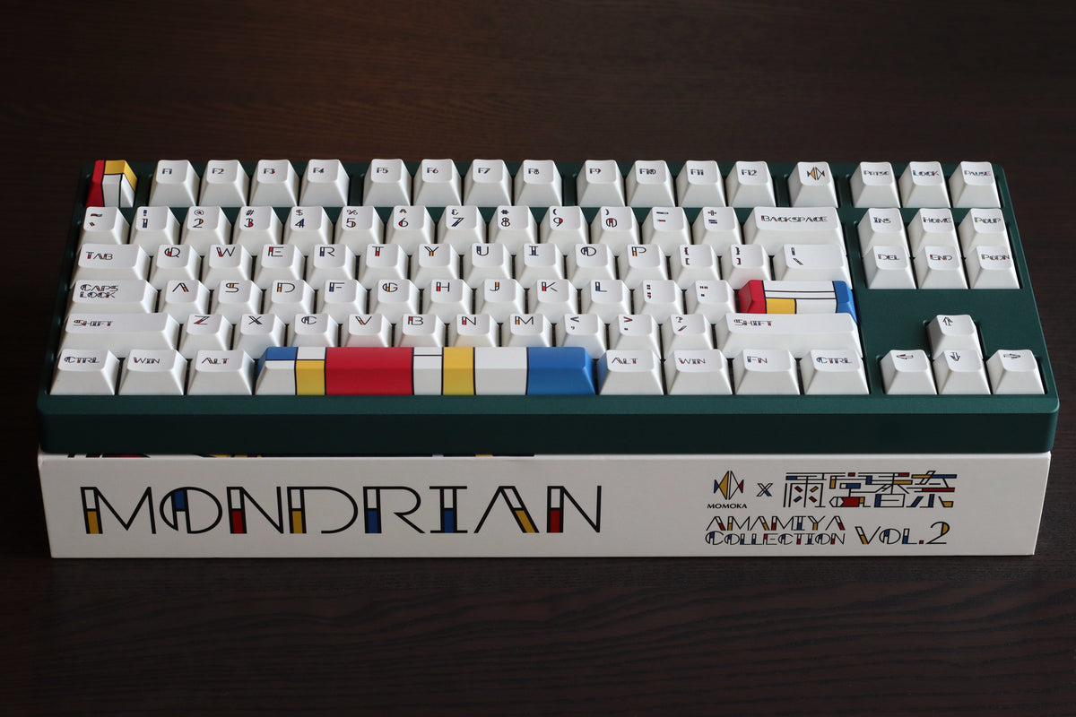 [GB] MOMOKA Mondrian Keycap Set