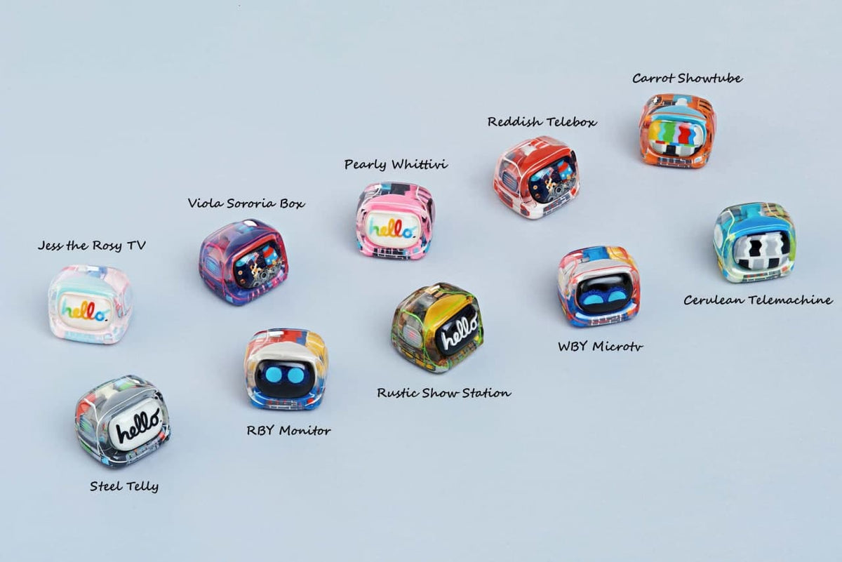 [GB] Retro TV series - Life on planets artisan keycap