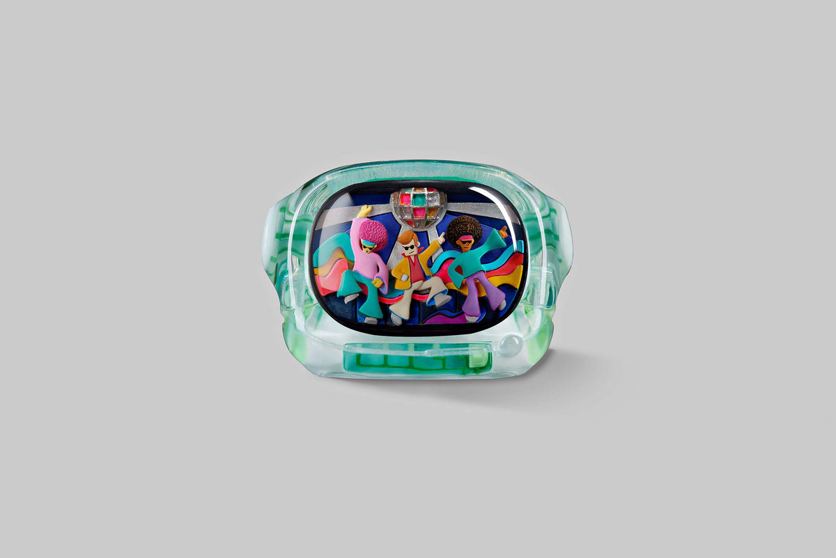[GB] Retro TV series – Disco hustle artisan keycaps / 1.25u