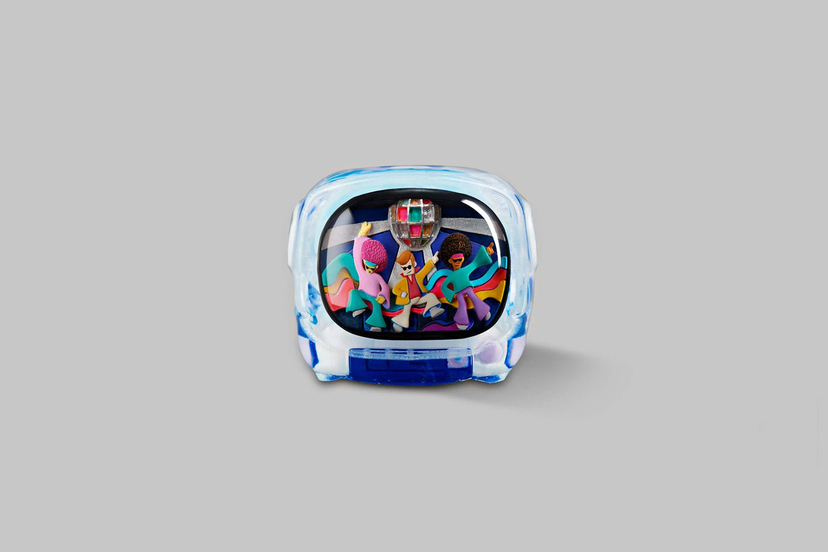 [GB] Retro TV series – Disco hustle artisan keycaps / 1u