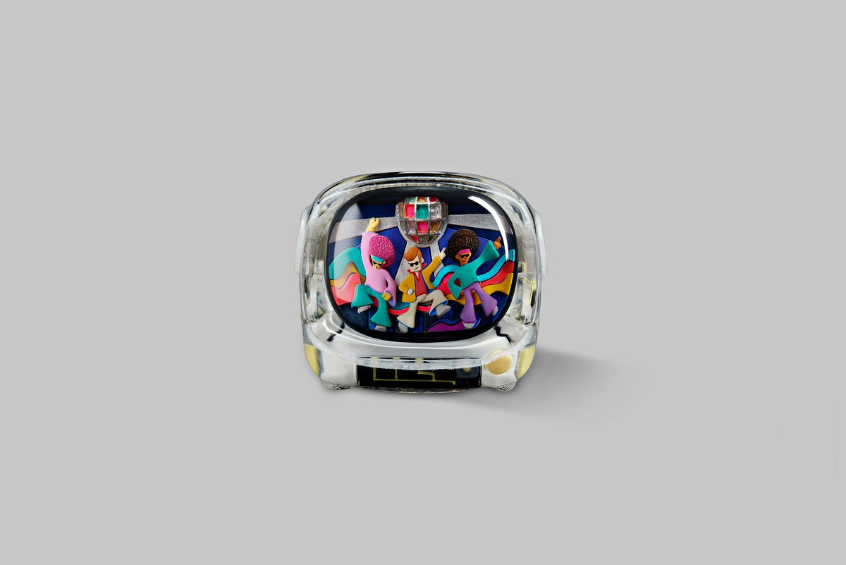 [GB] Retro TV series – Disco hustle artisan keycaps / 1u