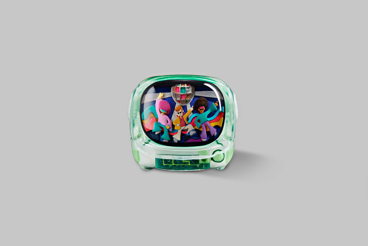 [GB] Retro TV series – Disco hustle artisan keycaps / 1u