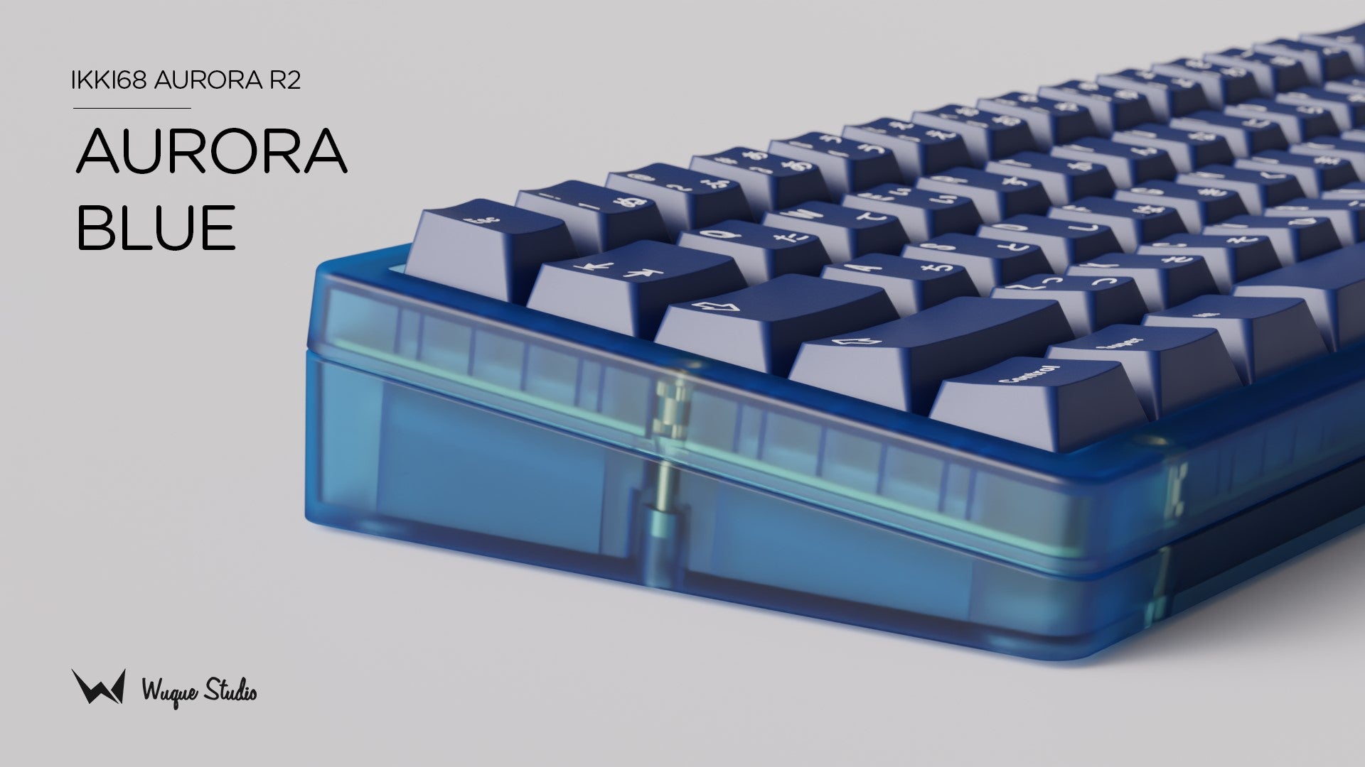 キーボード Wuque Studio Ikki68 Aurora R2 GB] Ikki68 Aurora R2