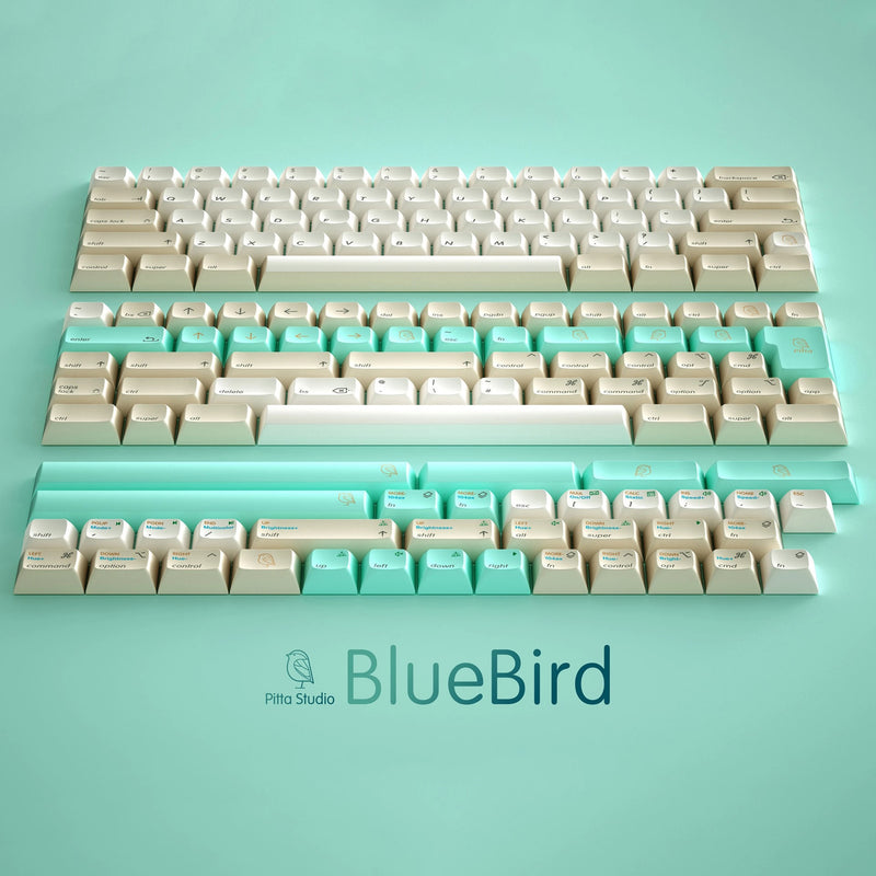 Pitta Studio DSA Bluebird Keycaps Set