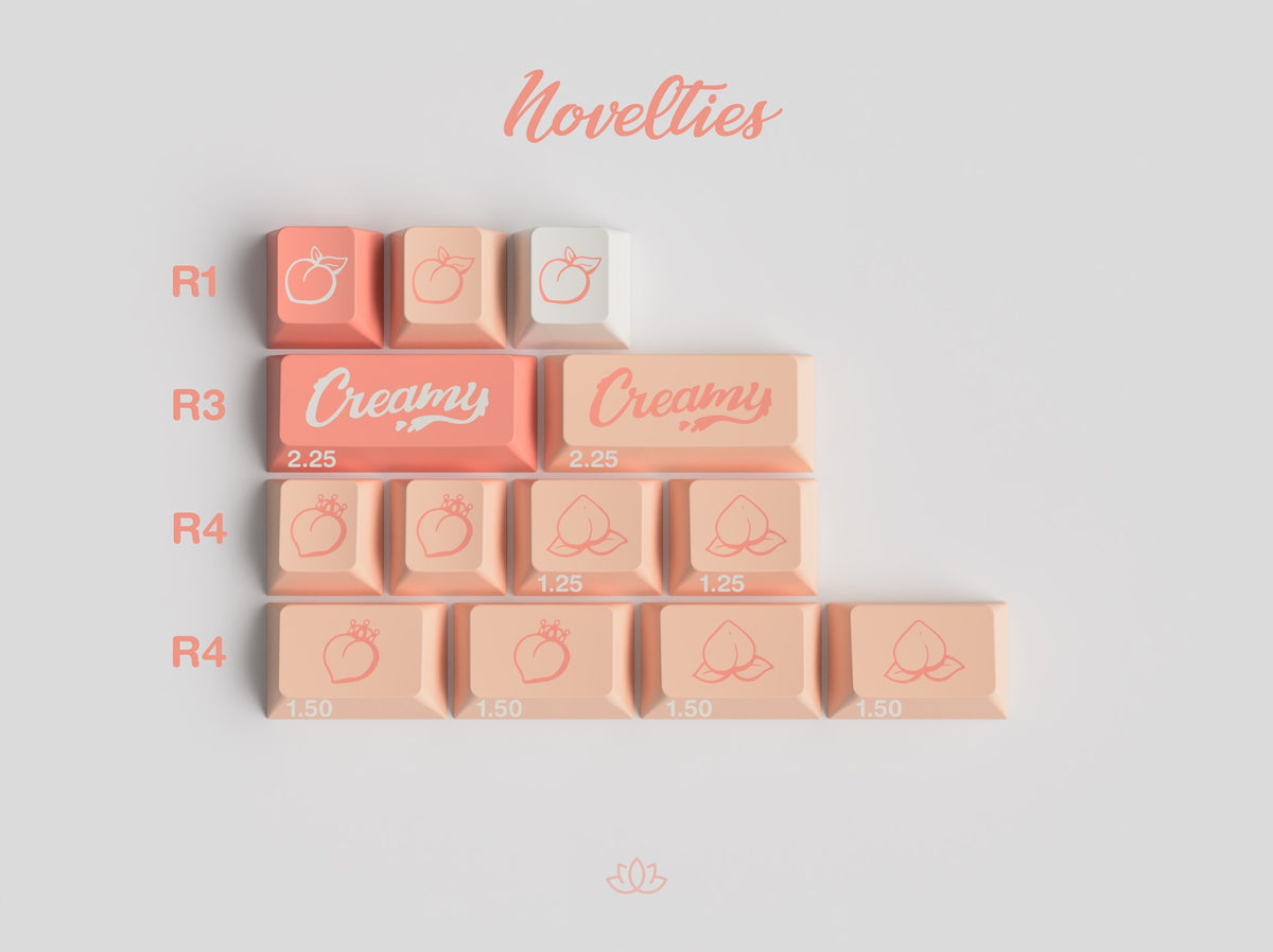 [GB] GMK Peaches N Cream Lite