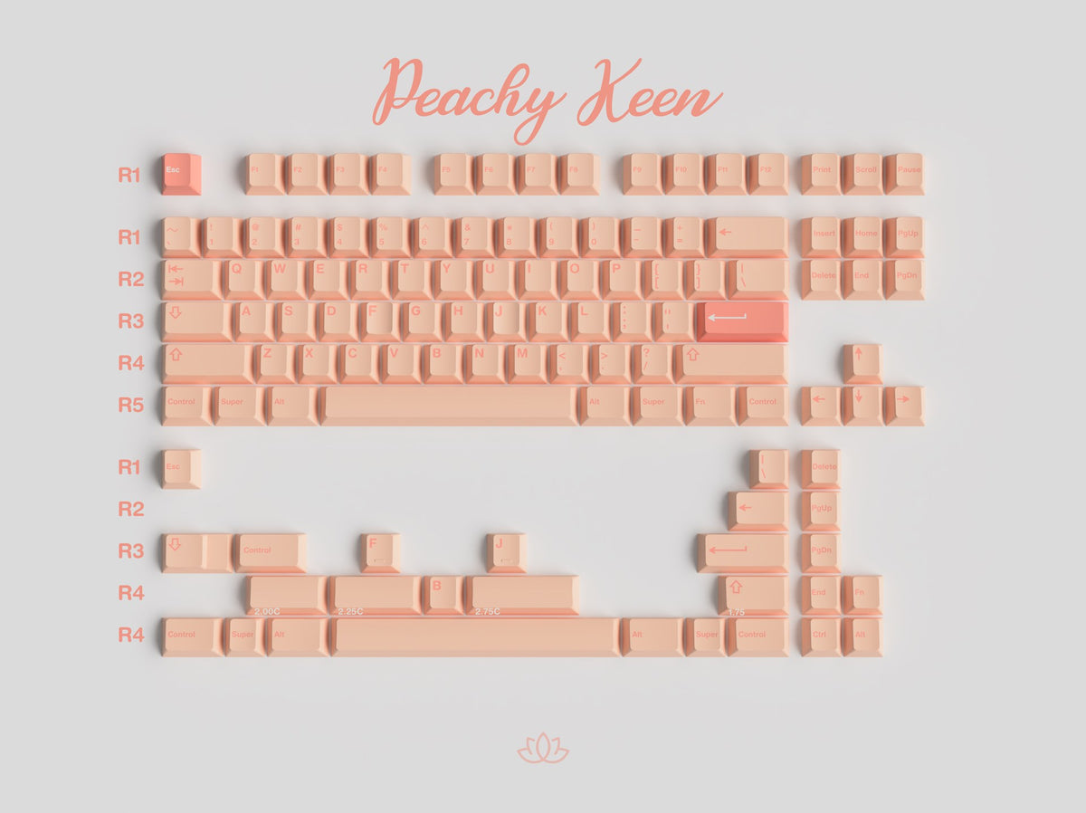 [GB] GMK Peaches N Cream Lite