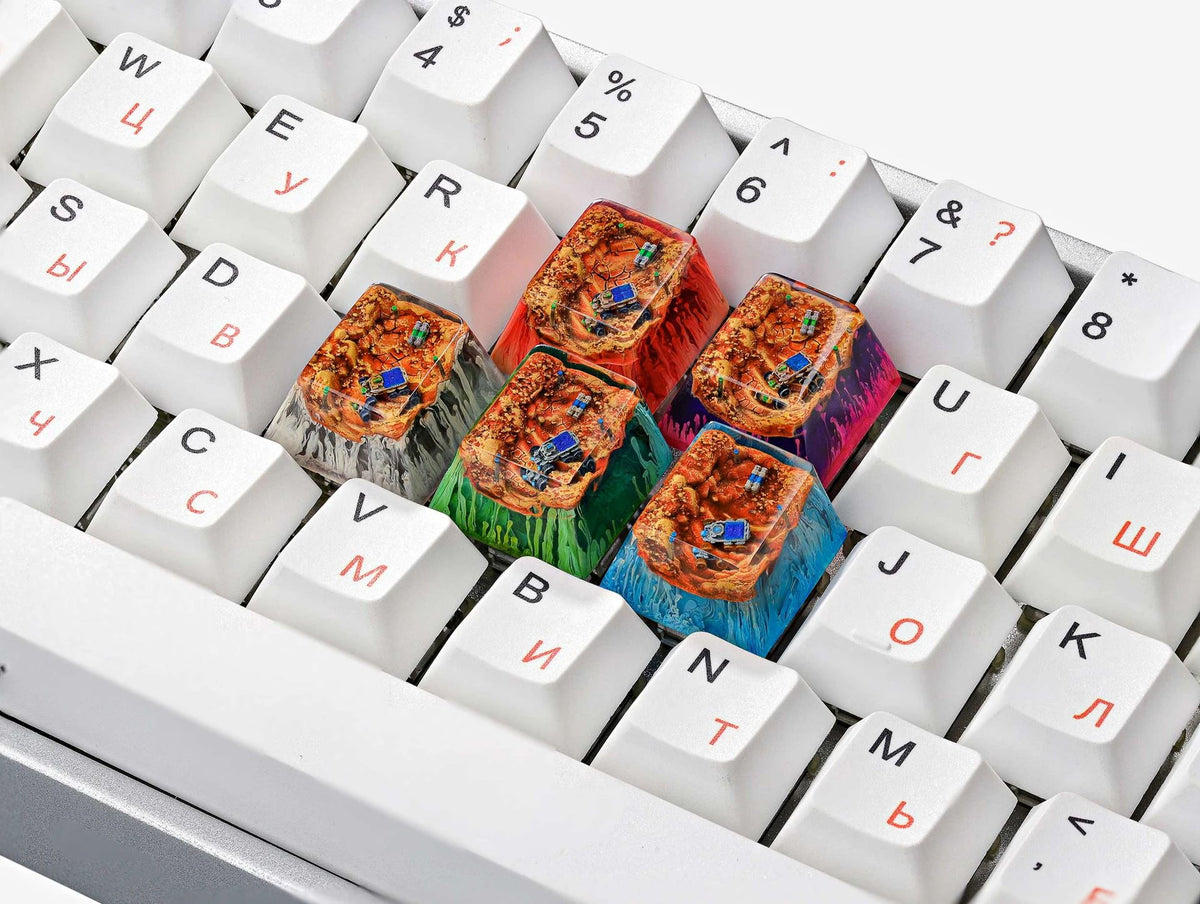 [GB] Eden reimagined: Butterscotch Planet keycaps