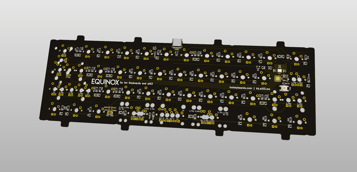 [GB] ION x ai03 Equinox Keyboard Additional PCB