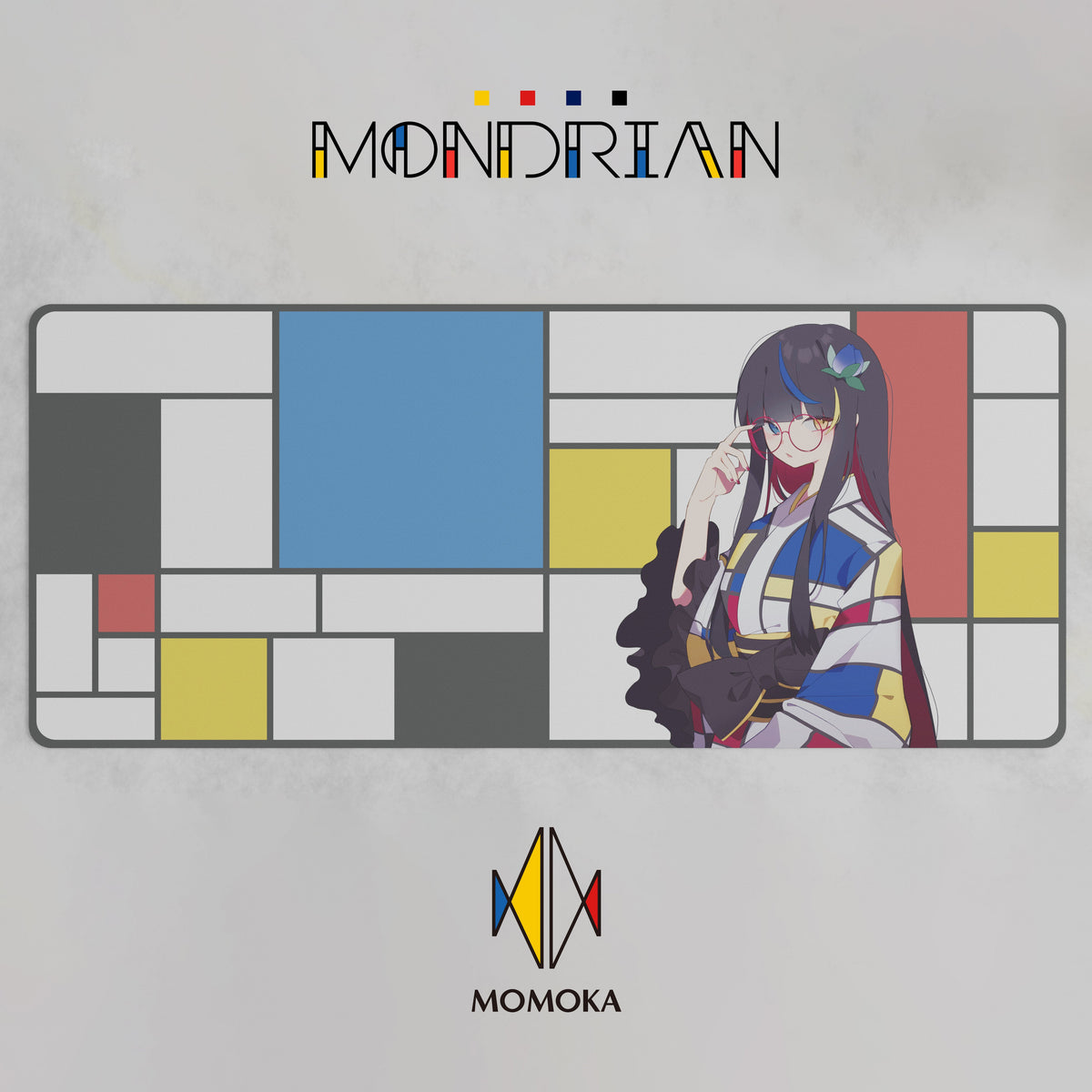 GB] MOMOKA Mondrian Keycap Set